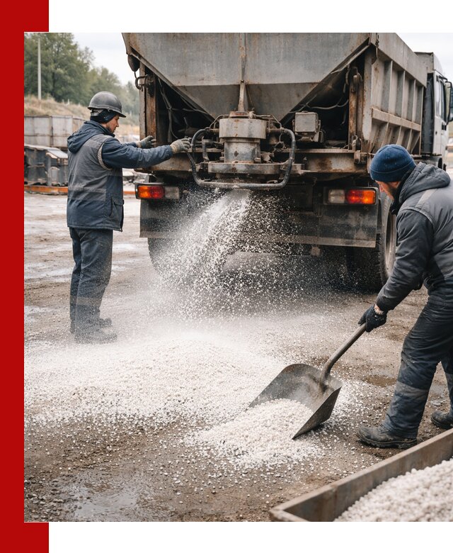 Доставка и продажа хлористого кальция в Северодвинске