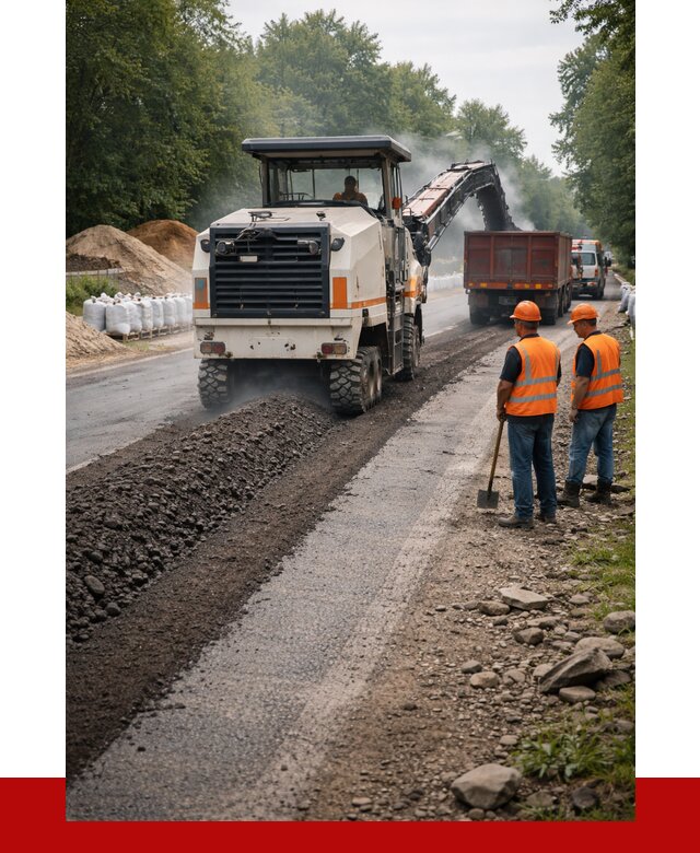 Фрезерованный асфальт в Северодвинске от 2227 р./куб. | ПРОНЕРУДСвр