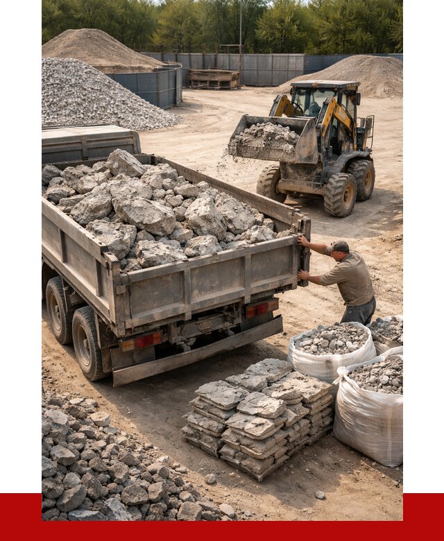 Купить бой бетона с доставкой в Северодвинске от 4858 р. | ПРОНЕРУДСвр