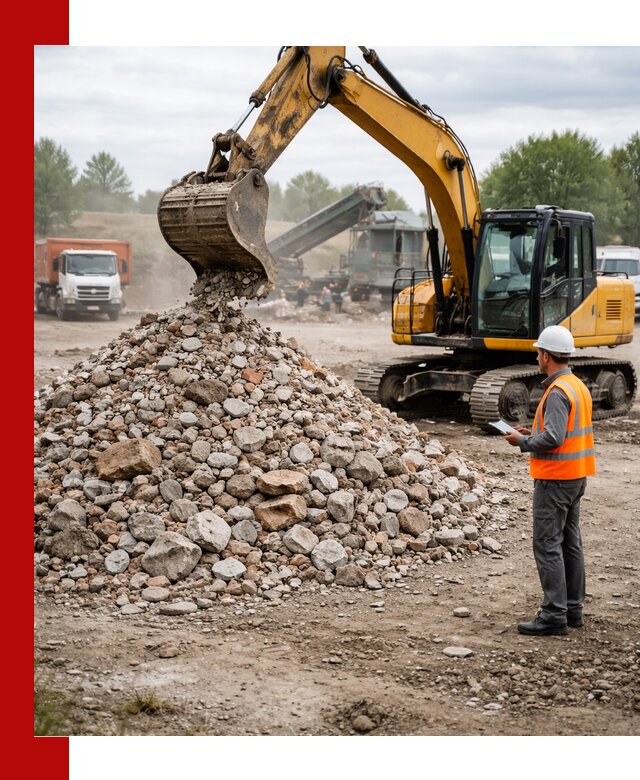 Доставка и вывоз строительного боя в Северодвинске