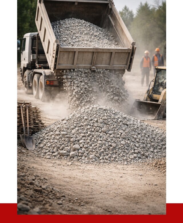 Купить дробленый бетон в Северодвинске от 1721 р./куб | ПРОНЕРУДСвр