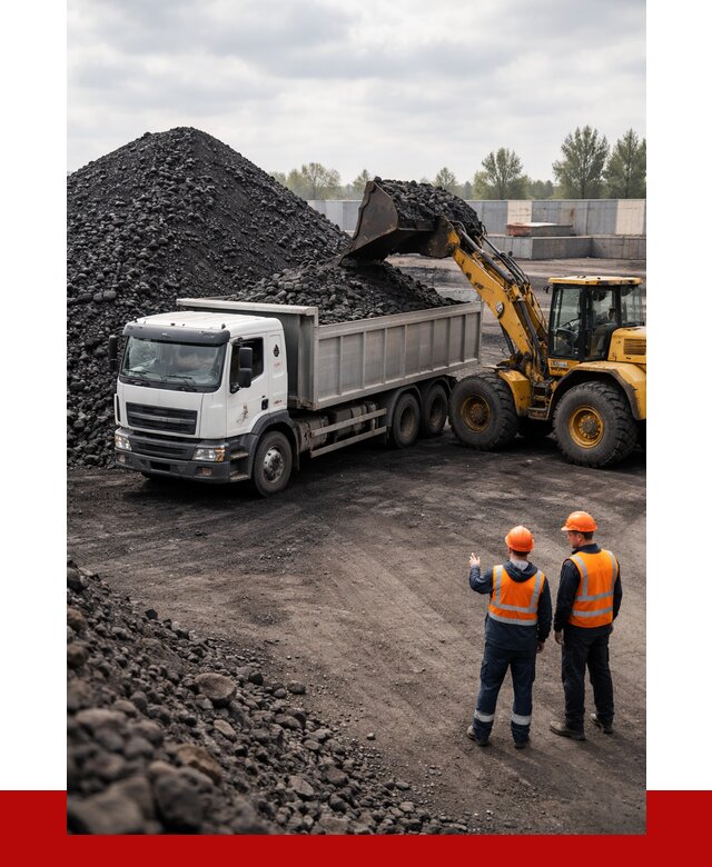 Купить каменный уголь в Северодвинске от 7287 р. за куб | ПРОНЕРУДСвр