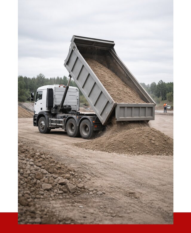 Доставка самосвалом 15 кубов в Северодвинске от 6579 руб. | ПРОНЕРУДСвр