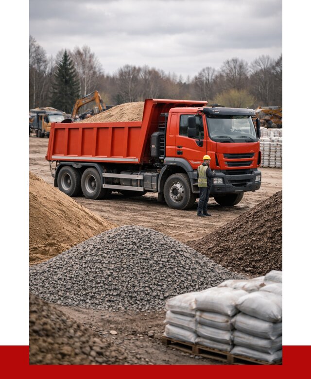 Доставка самосвалом 25 кубов в Северодвинске от 7591 р. | ПРОНЕРУДСвр