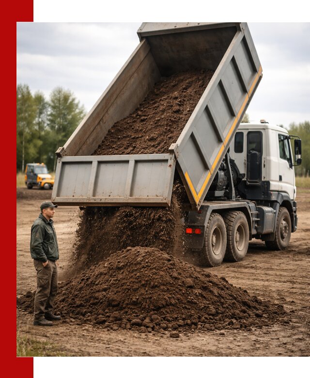 Аренда самосвала с водителем в Северодвинске для сыпучих грузов и навоза