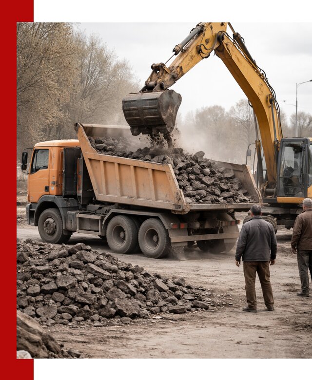 Вывоз асфальта и асфальтового покрытия в Северодвинске