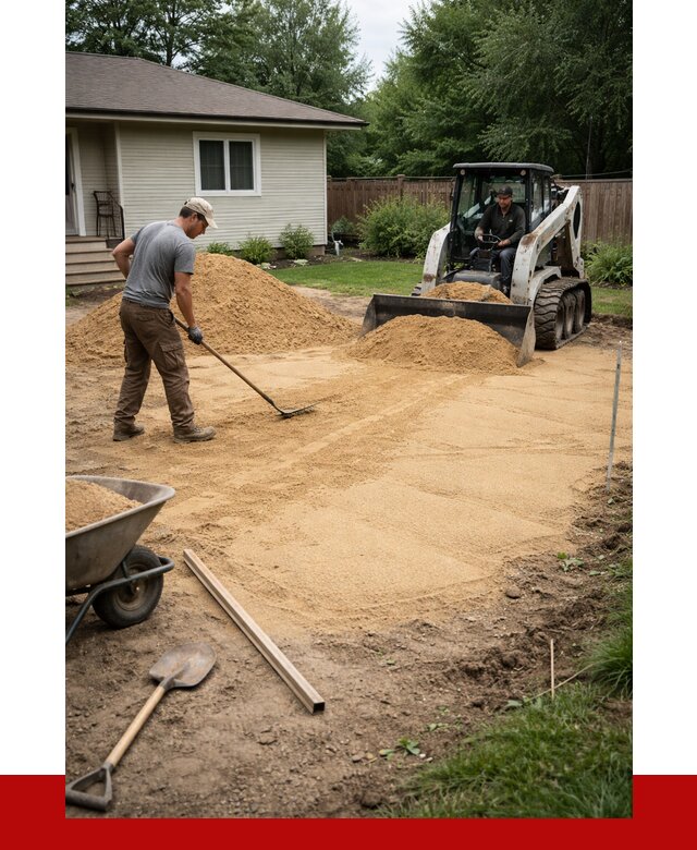 Отсыпка участка песком в Северодвинске, от 2530 р., ПРОНЕРУДСвр