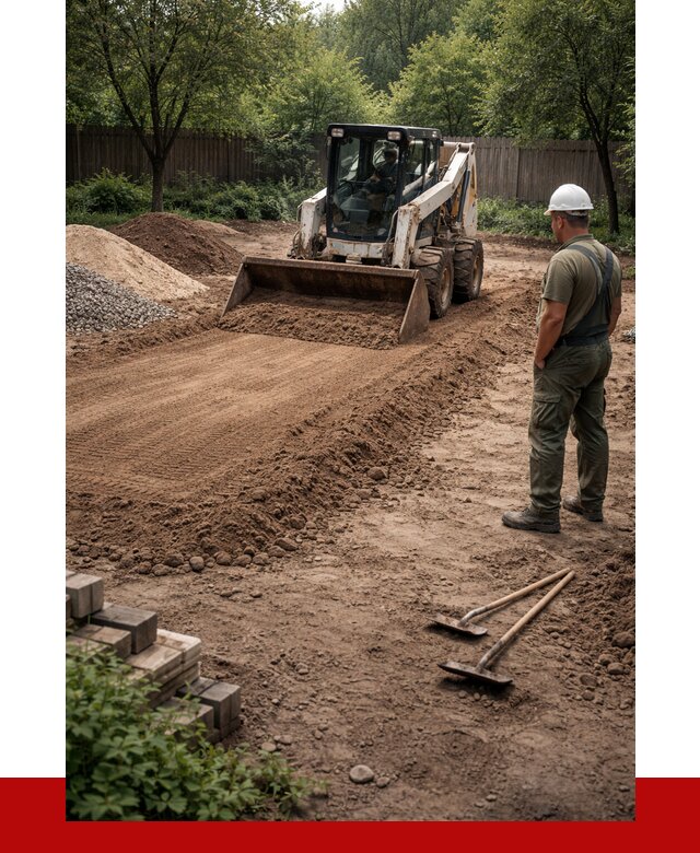 Выравнивание участка под ключ в Северодвинске от 3542 р. | ПРОНЕРУДСвр